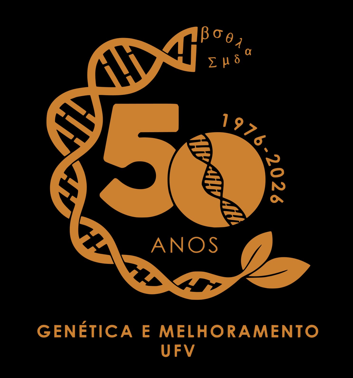 Logo comemorativo 50 anos PPGGM